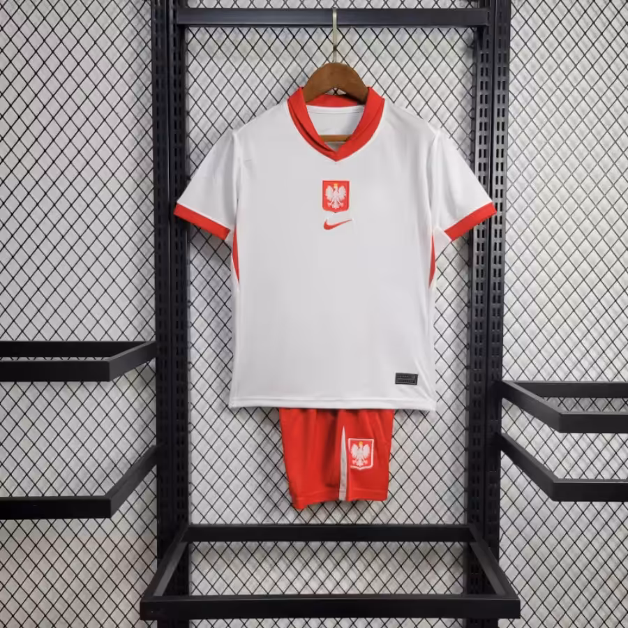 لباس بچه گانه لهستان یورو 2024 کیت اول