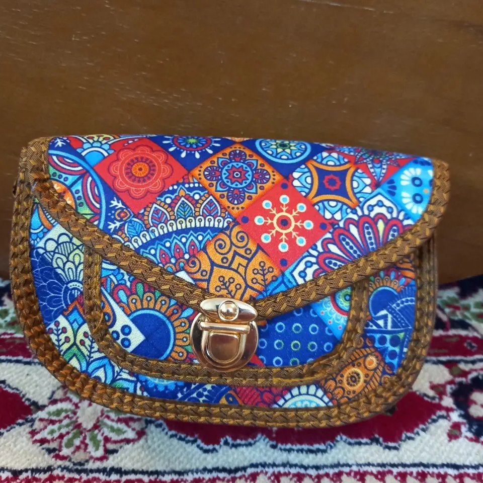 کیف چاپی طرح قلب