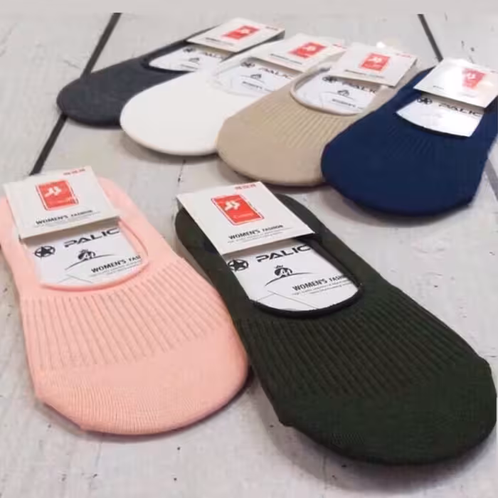 جوراب کالجی نخی کبریتی در 6 رنگ مختلف 