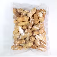 بادام زمینی با پوست بسته 100 گرمی