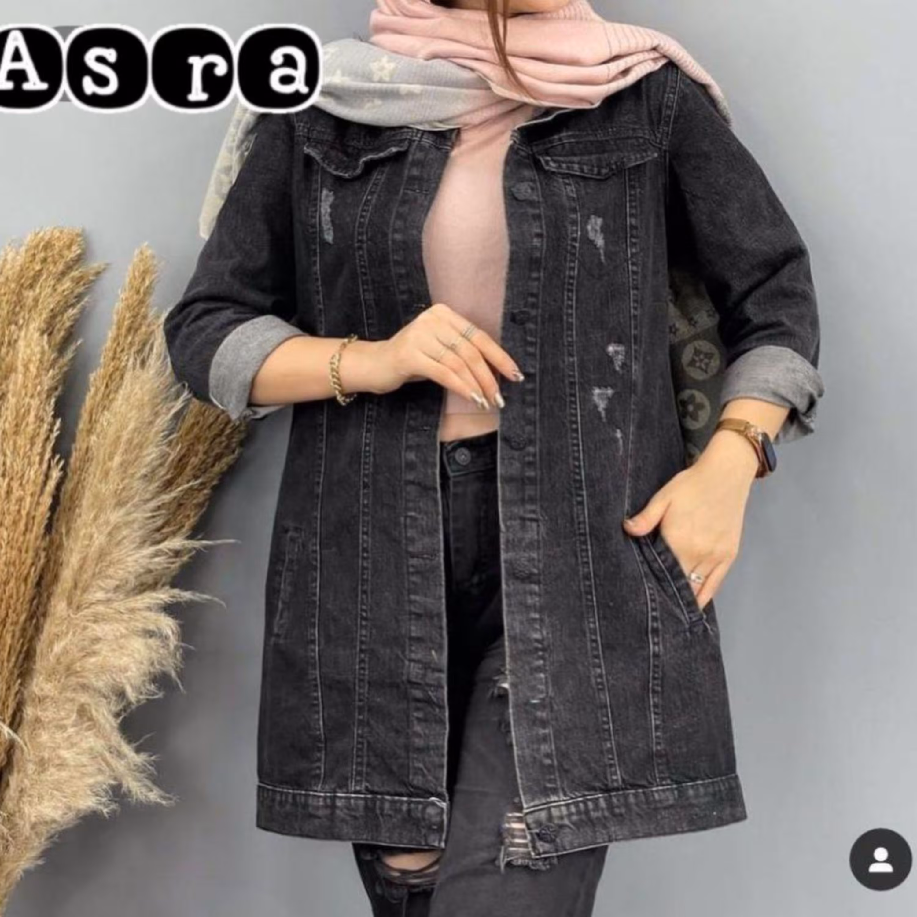 کت جین ترند سال ذغالی 