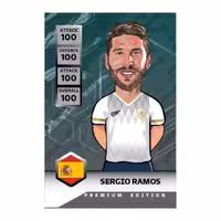 کارت سری Premium 2023 بازیکن Ramos

