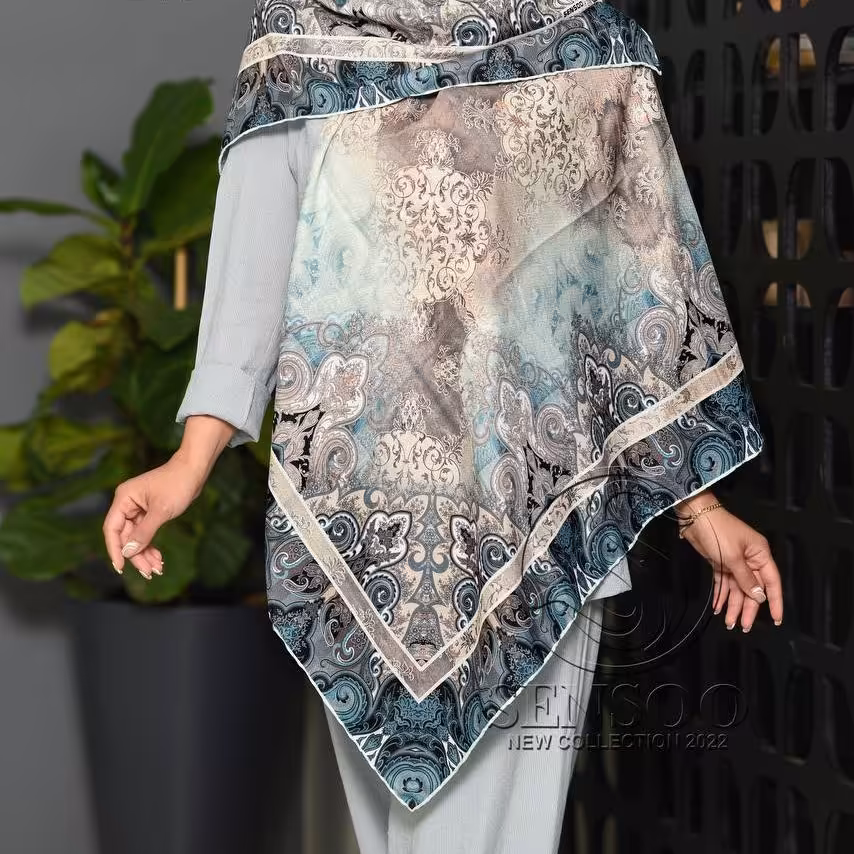 روسری حریرنخ قواره 120