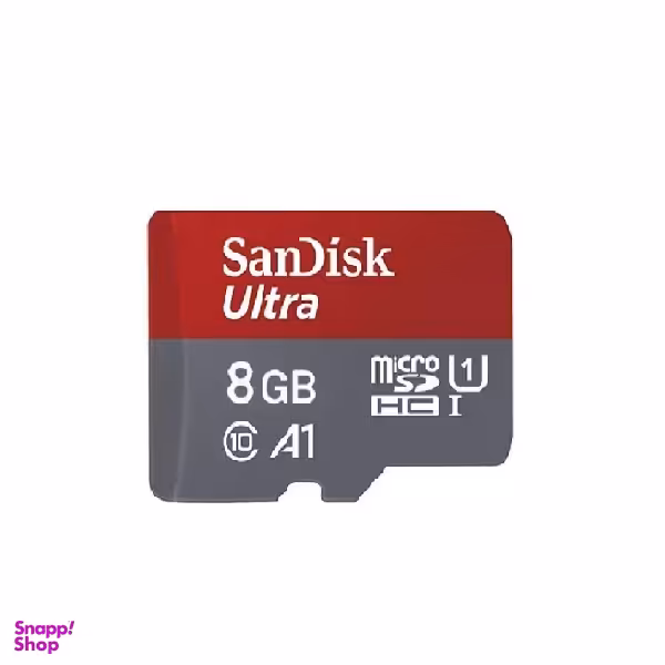 کارت حافظه MicroSDXC سن دیسک (Sandisk) مدل Ultra A1 کلاس 10 استاندارد UHS I سرعت 80MBps ظرفیت 8GB