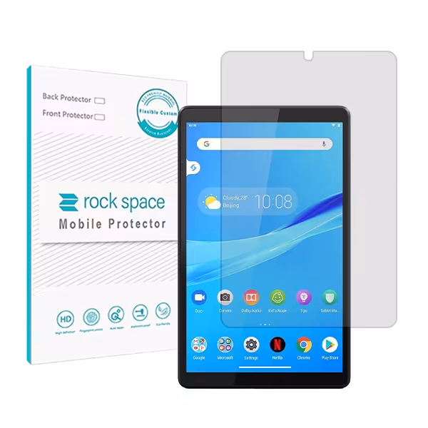 گلس تبلت لنوو Tab M8 مدل نانو هیدروژل شفاف برند راک اسپیس کد L