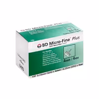 سر سوزن انسولین BD سایز 4 میلی متر بسته 100 عددی