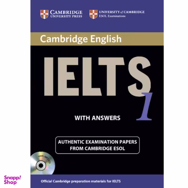کتاب IELTS Cambridge 1 اثر جمعی از نویسندگان نشر هدف نوین