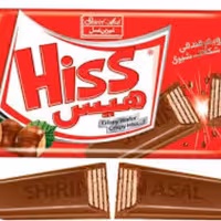 شکلات هیس قرمز hiss بسته 24 عددی