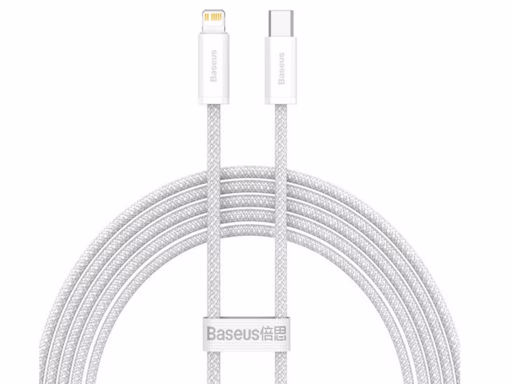 کابل شارژ سریع لایتنینگ به تایپ‌سی بیسوس  Baseus Dynamic Series Data Cable 20W 2m CALD000102