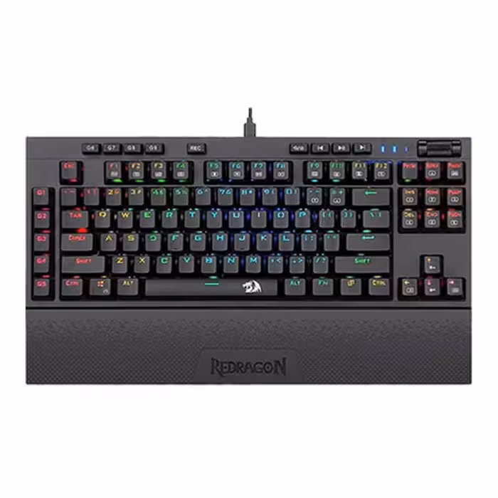 قیمت و خرید کیبورد گیمینگ باسیم ردراگون مدل Broadsword K588 | یاس ارتباط