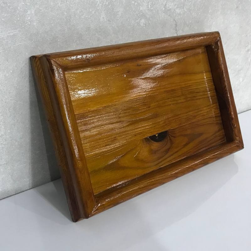 سینی تمام چوب بسیار مقاوم