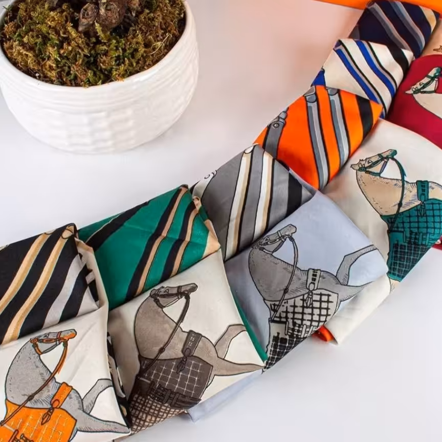 روسری ابریشم توییل