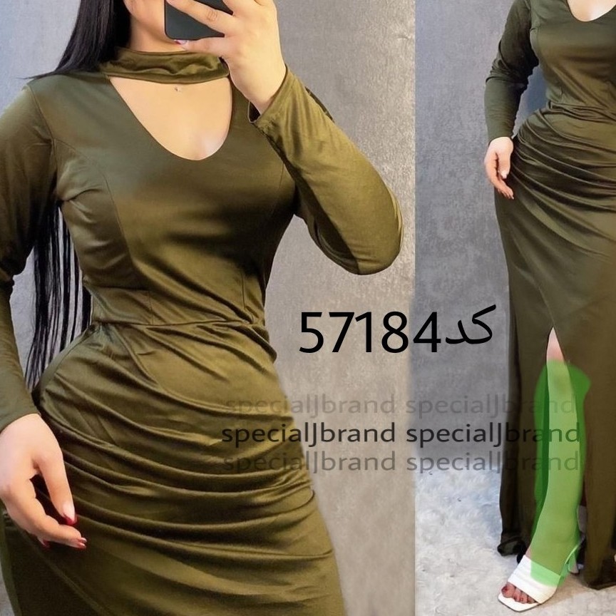 ماکسی مجلسی هانا ارسال رایگان رنگبندی دار