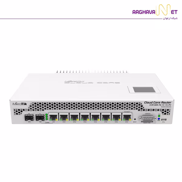 روتر میکروتیک CCR1009-7G-1C-1S PC | شبکه ارغوان 021-41902