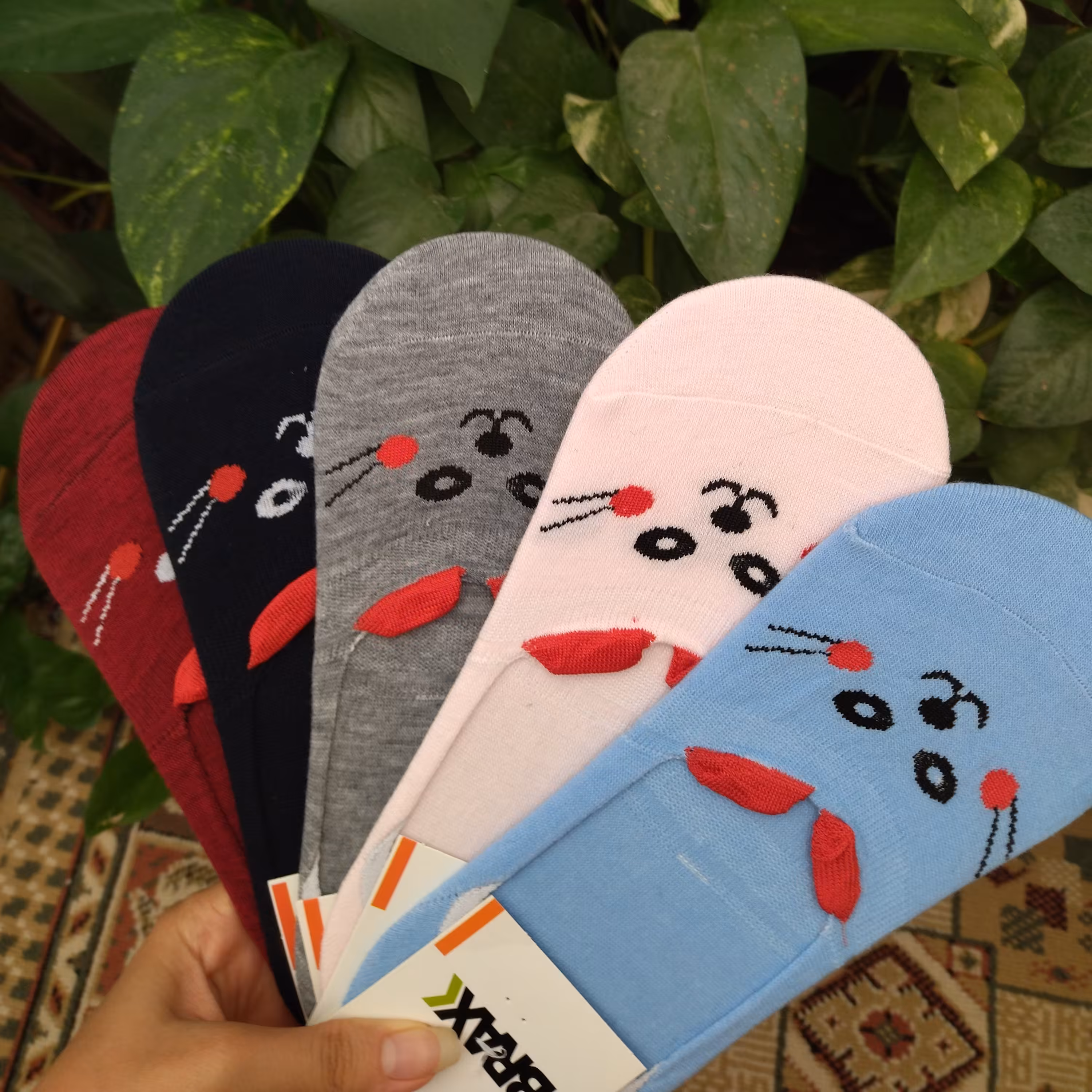 جوراب کالج  طرح گربه