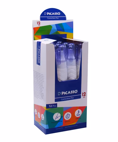 لاک غلطگیر قلمی پیکاسو 12 میل (12عددی)