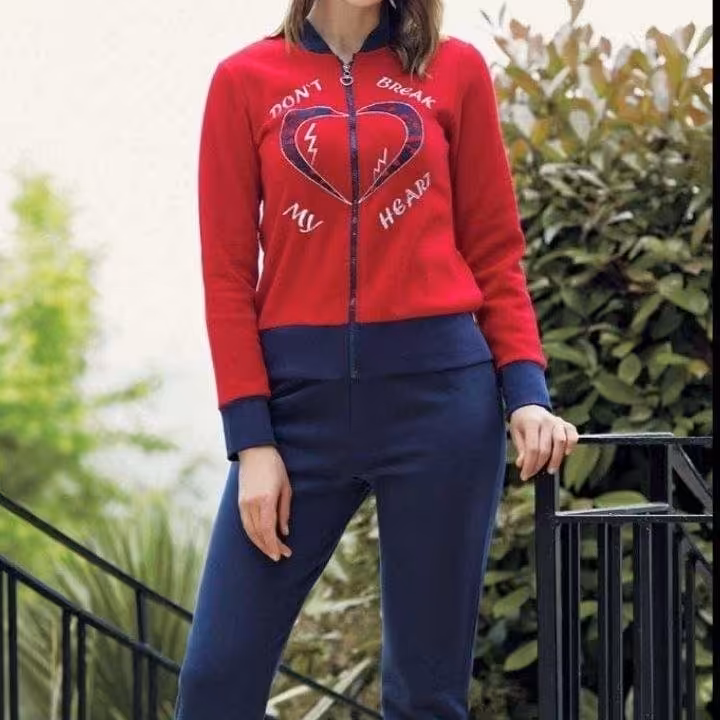 ست سویشرت شلوار حوله ای زنانه ترک