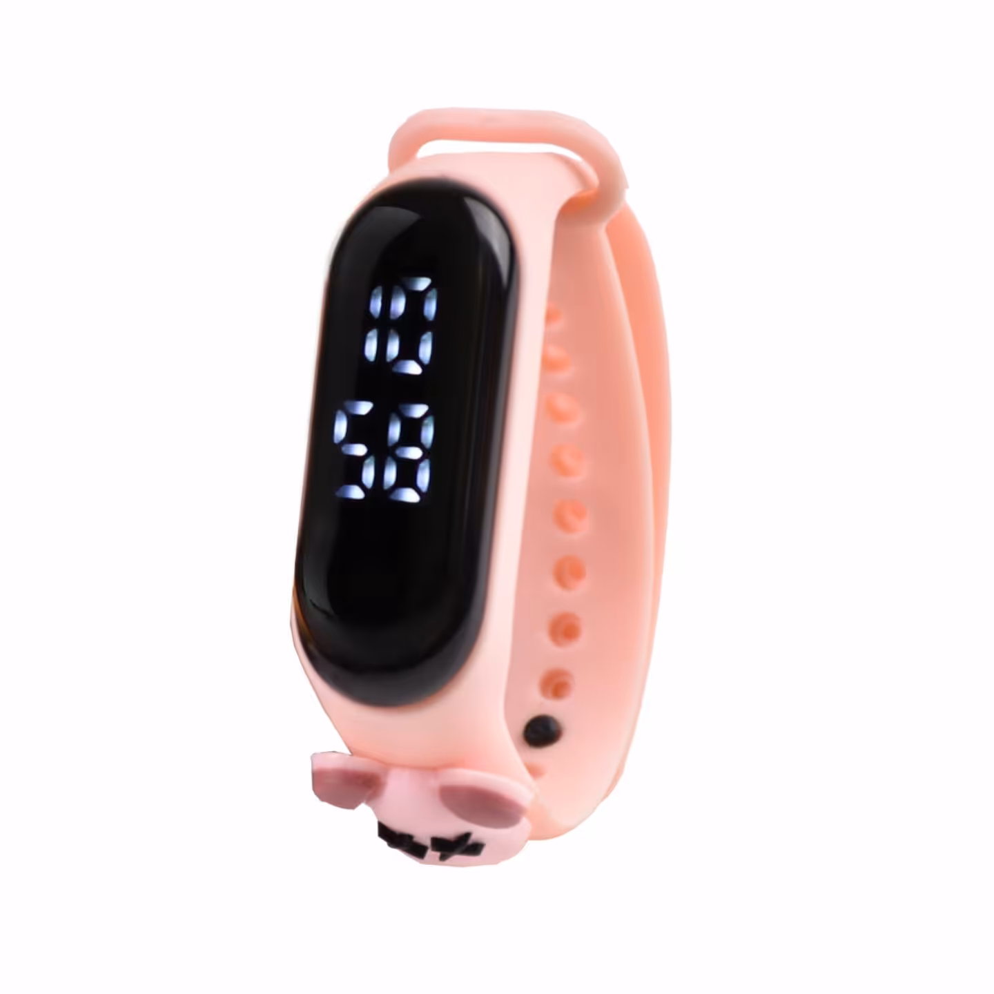 ساعت مچی دیجیتال دخترانه  بچه گانه پسرانه مدل موش صورتی 