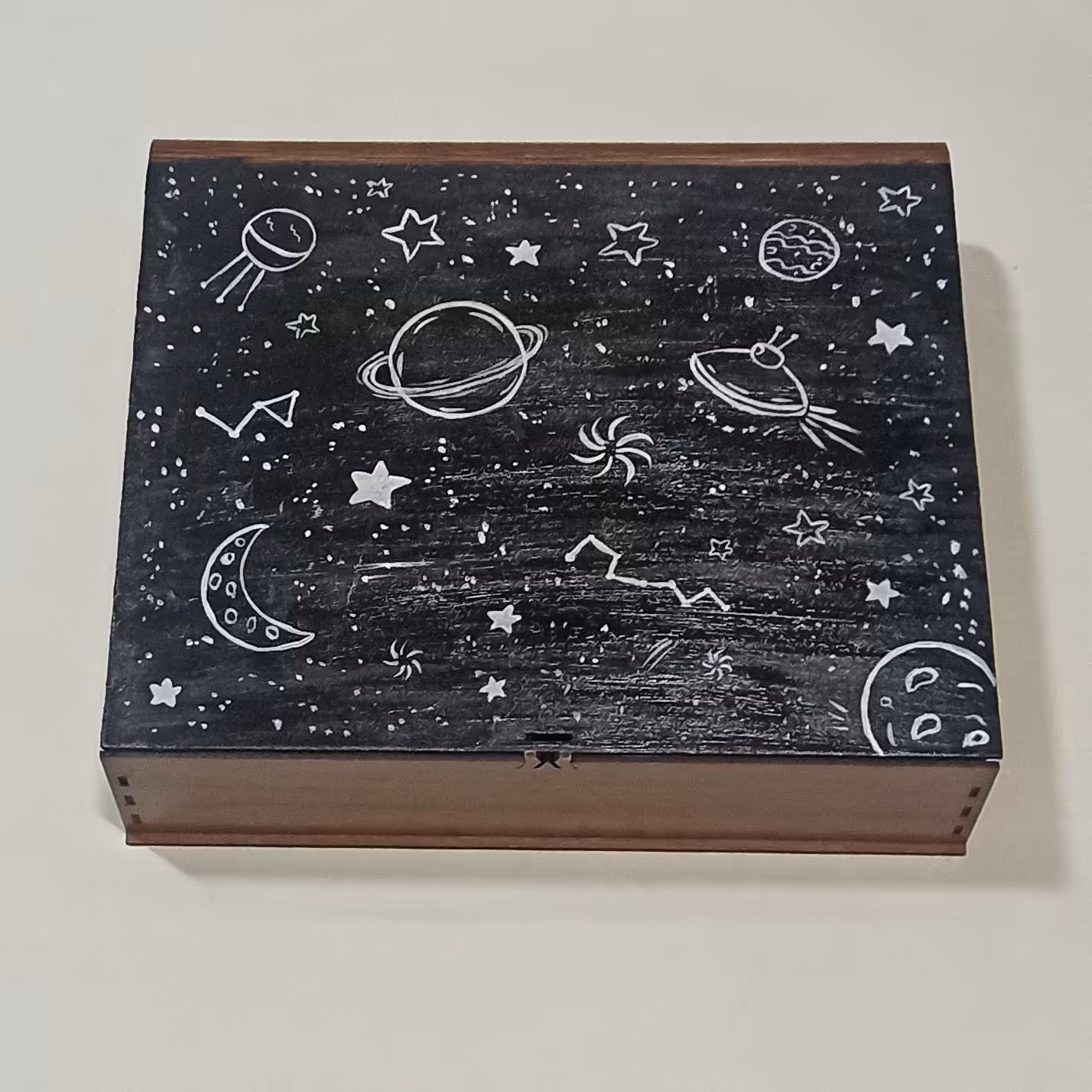 جعبه چوبی مناسب هدیه دادن پارچه لباس اکسسوری عطر شکلات قهوه و غیره