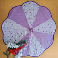 نمگیر پارچه ای  طرح تمام گل 