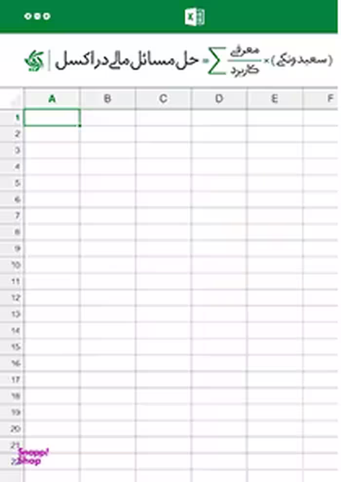 کتاب حل مسایل مالی در اکسل اثر سعید ونکی انتشارات آریانا قلم