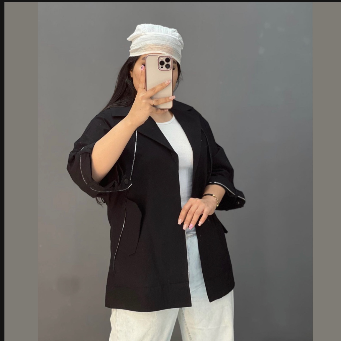 مانتو کتان زنانه