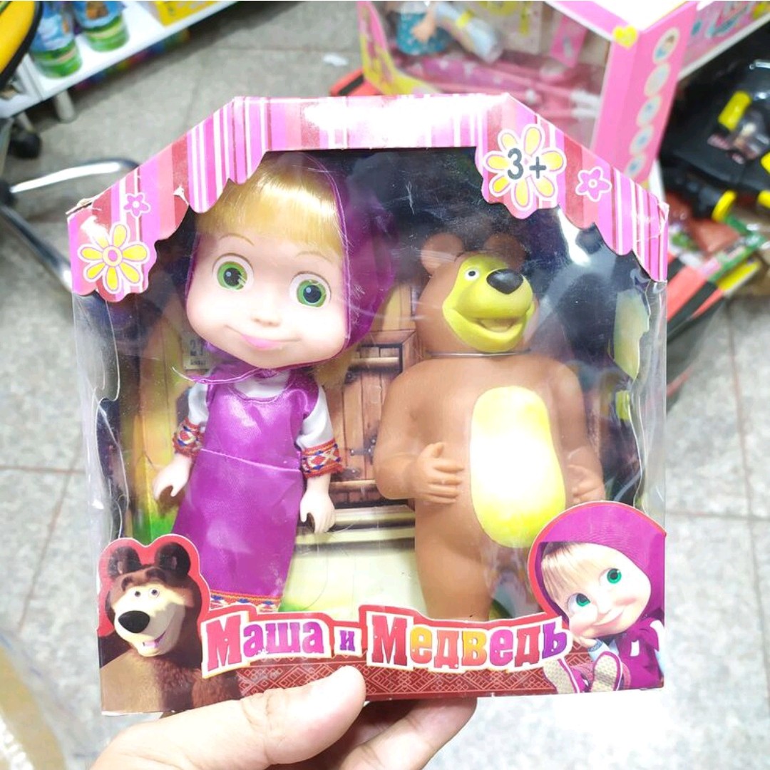 عروسک ماشا و میشا خارجی