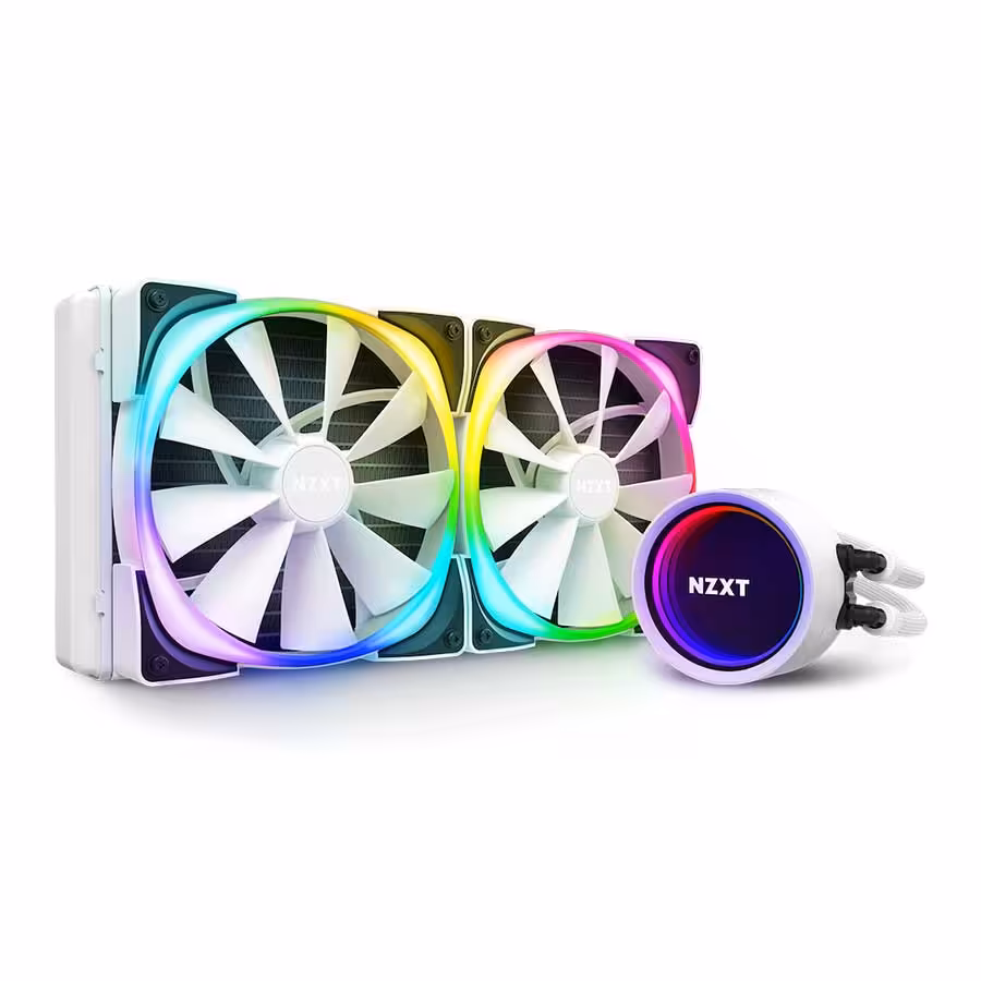 قیمت و خرید خنک کننده مایع پردازنده ان زی ایکس تی مدل Kraken X63 RGB AIO 280 White | یاس ارتباط