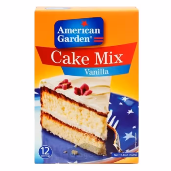 پودر کیک وانیلی امریکن گاردن American Garden 