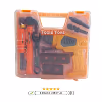 جعبه ابزار به همراه دریل باطری خور