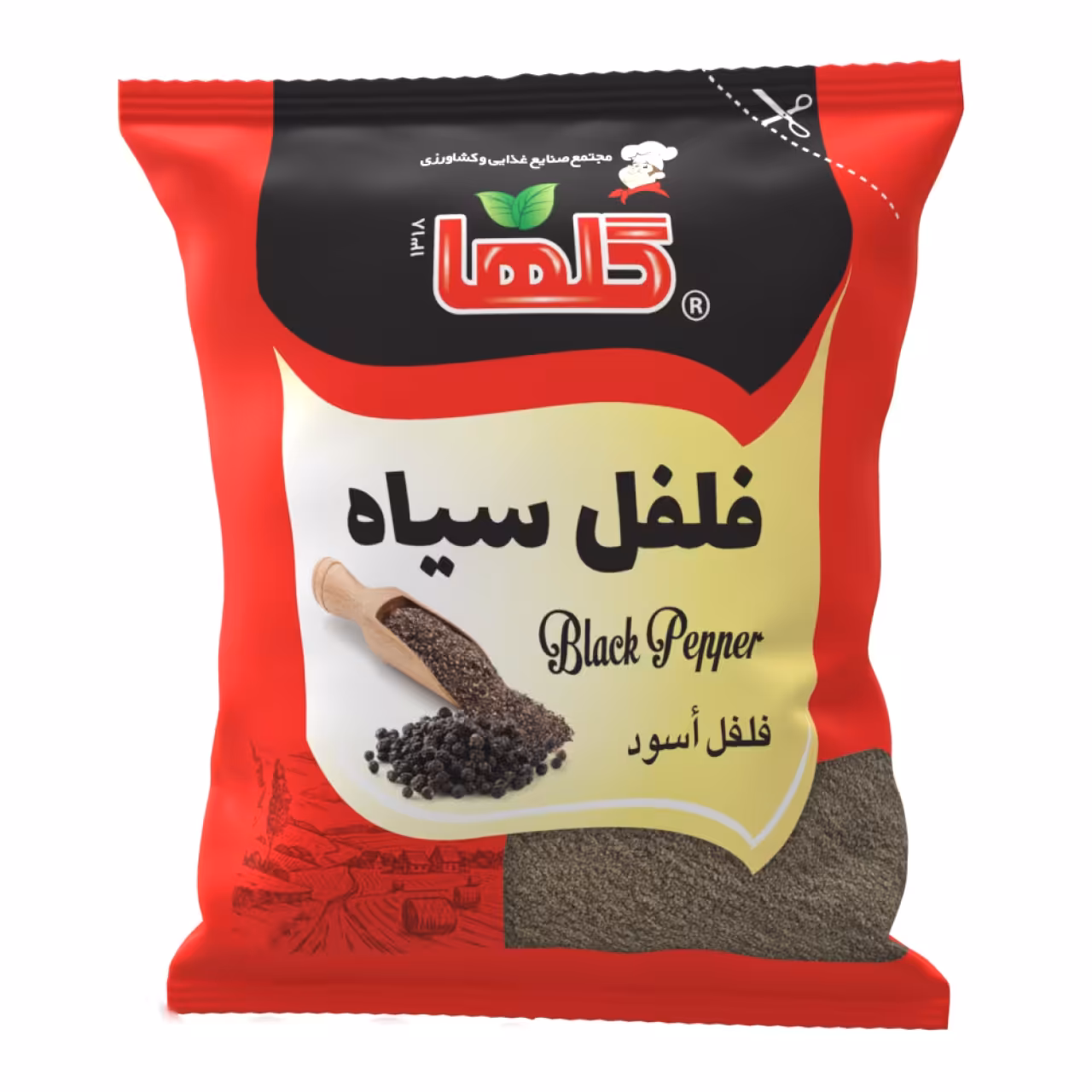 فلفل سیاه گلها حجم50 گرم – سلفون