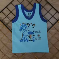 رکابی تک نوزاد طرح گورخر و زرافه آبی 