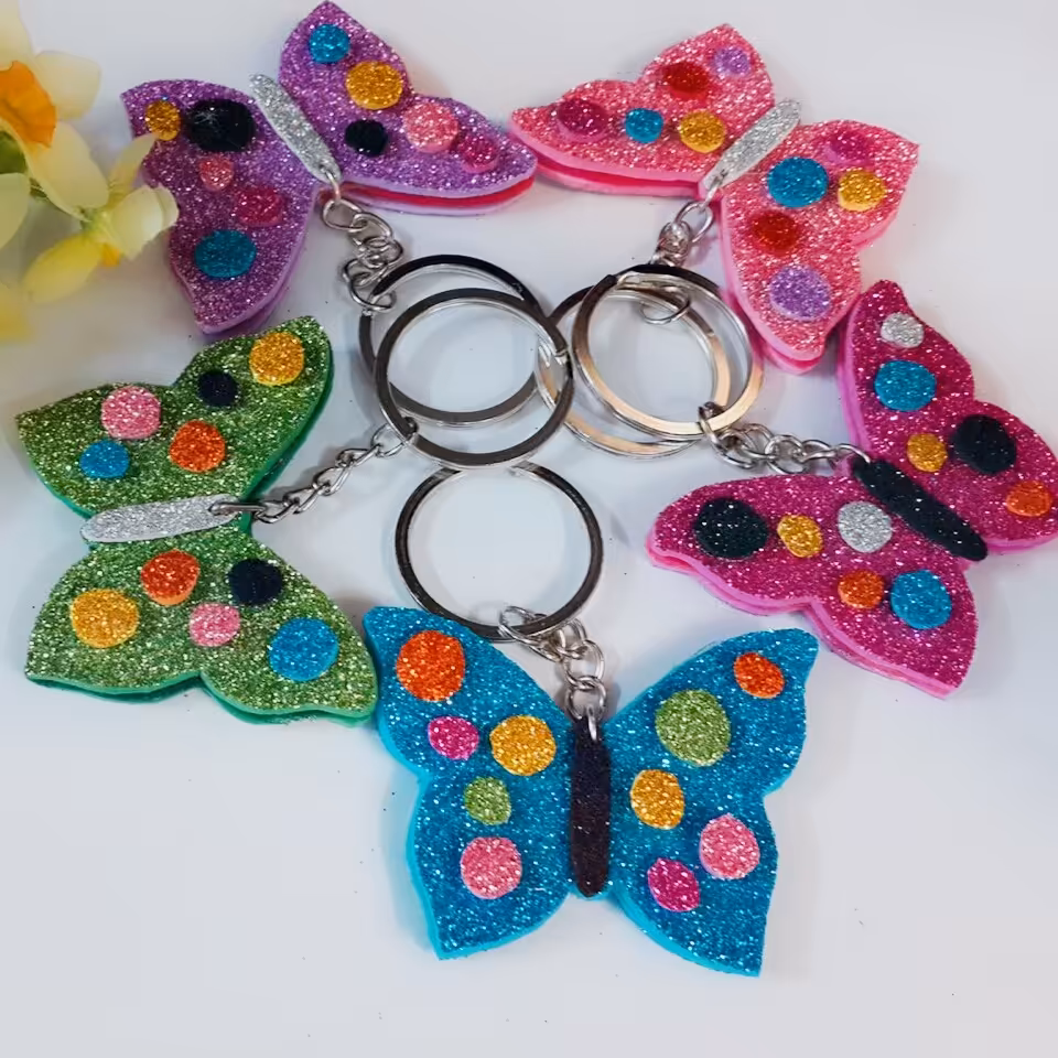 جاکلیدی طرح پروانه با فوم اکلیلی