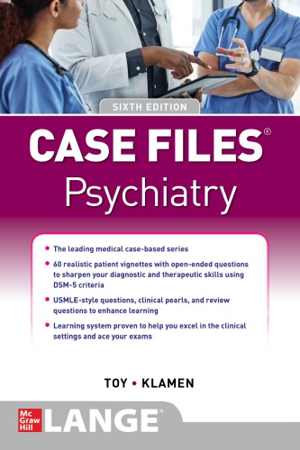 [PDF] دانلود کتاب Case Files Psychiatry, 6th ed, 2020