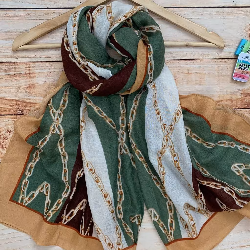 شال نخ پنبه پاییزه   وارداتی