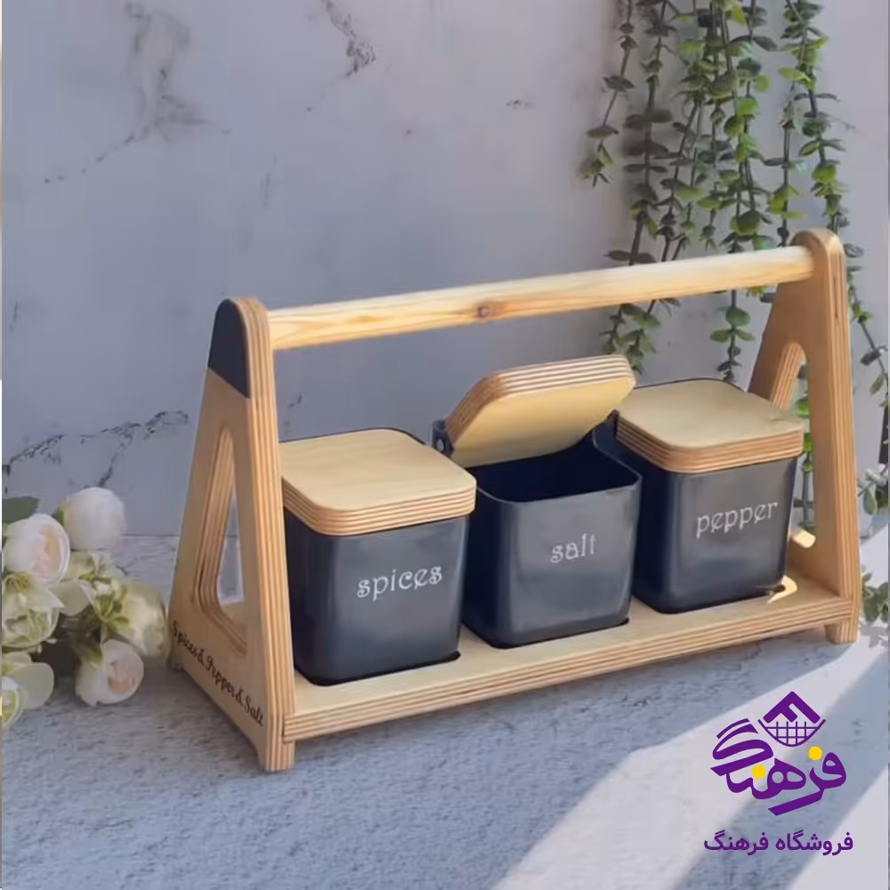 ادویه رایکا استند چوبی