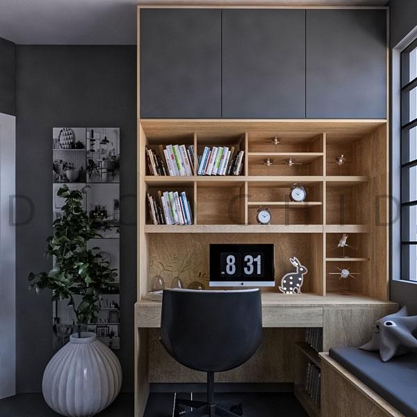 میز تحریر کتابخانه دار D4031