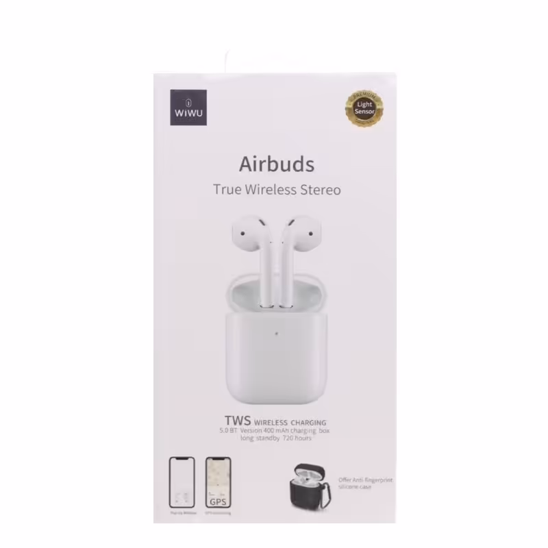 پایرفون بی سیم Wiwu مدل AIRBUDS SE TRUE WIRELESS STEREO به همراه کاور کیس - سفید 