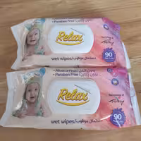 دستمال مرطوب 90تایی رلکس