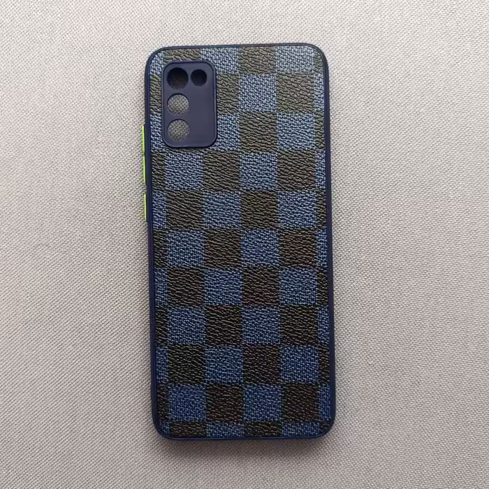 گارد - قاب - کاور چرمی شطرنجی مناسب برای سامسونگ Galaxy A02s (a 02s) - M02s (m 02s)