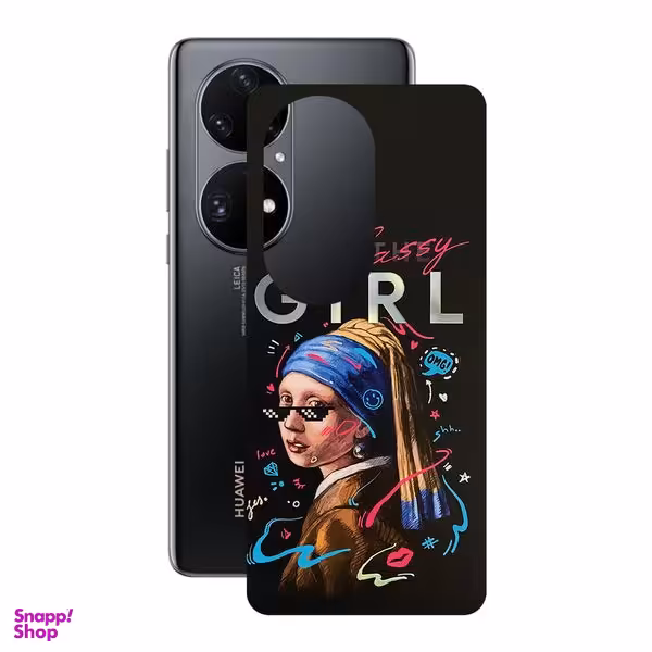 برچسب پوششی راک اسپیس (Rock Space) طرح Girl مناسب برای گوشی هوآوی P50