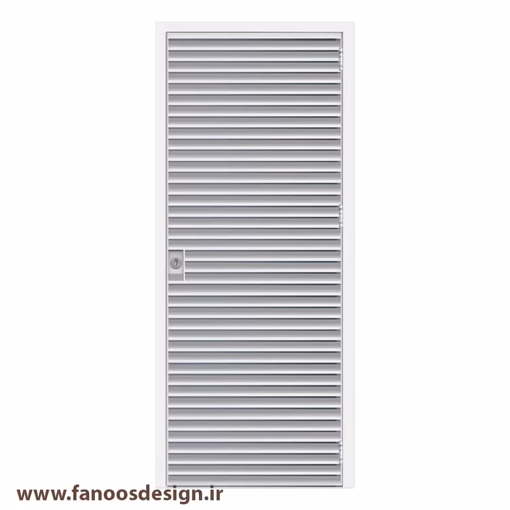 درب تاسیساتی مدل کرکره ای تک کد 30695