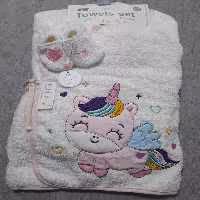 ‎ست حوله مادرکر کیمونو یونیکورن بالدار سفید