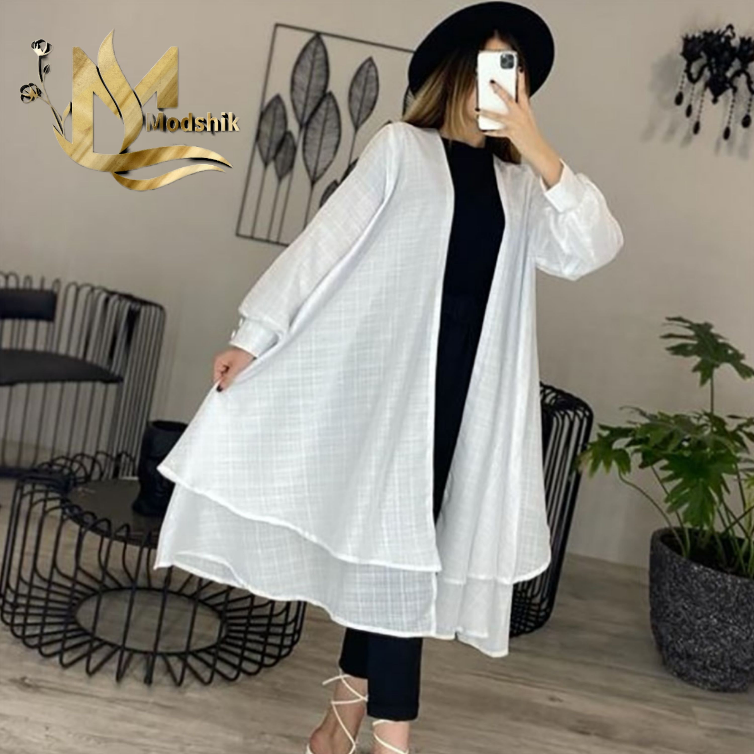 مانتو نازلی بلند