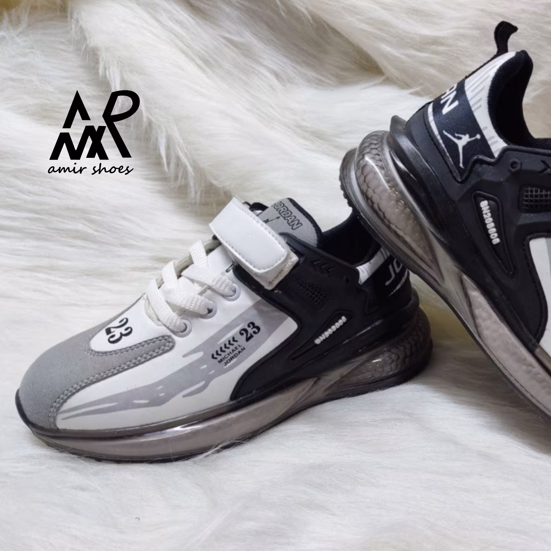 کتانی اسپرت پسرانه و دخترانه مدل جردن با کیفیت بی نظیر