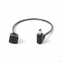 کابل تترتولز Tether Tools 12″ (30.48 cm) TetherPro Mini-B USB 2.0 Left Angle Cable CU5463LT