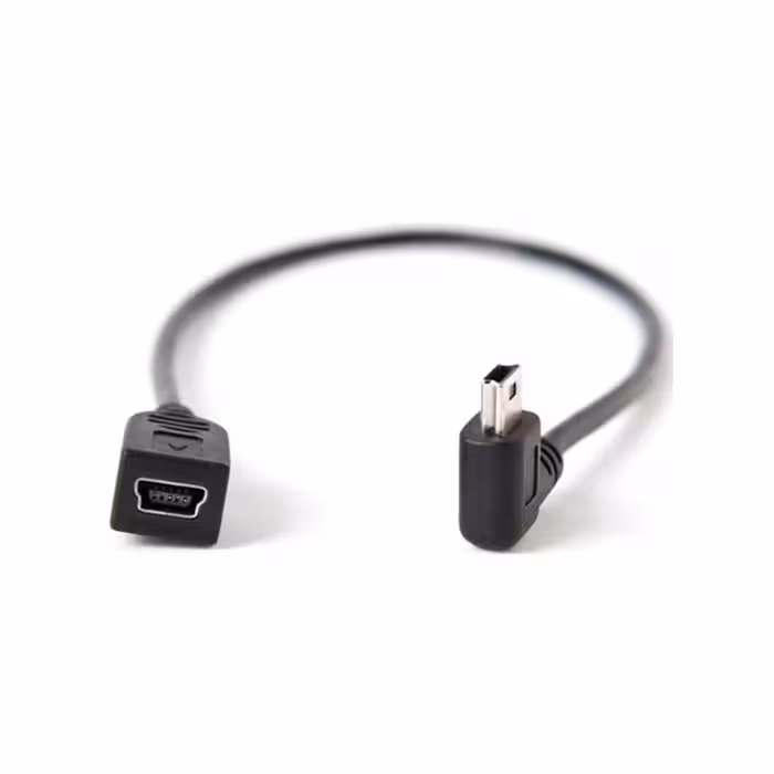 کابل تترتولز Tether Tools 12″ (30.48 cm) TetherPro Mini-B USB 2.0 Left Angle Cable CU5463LT