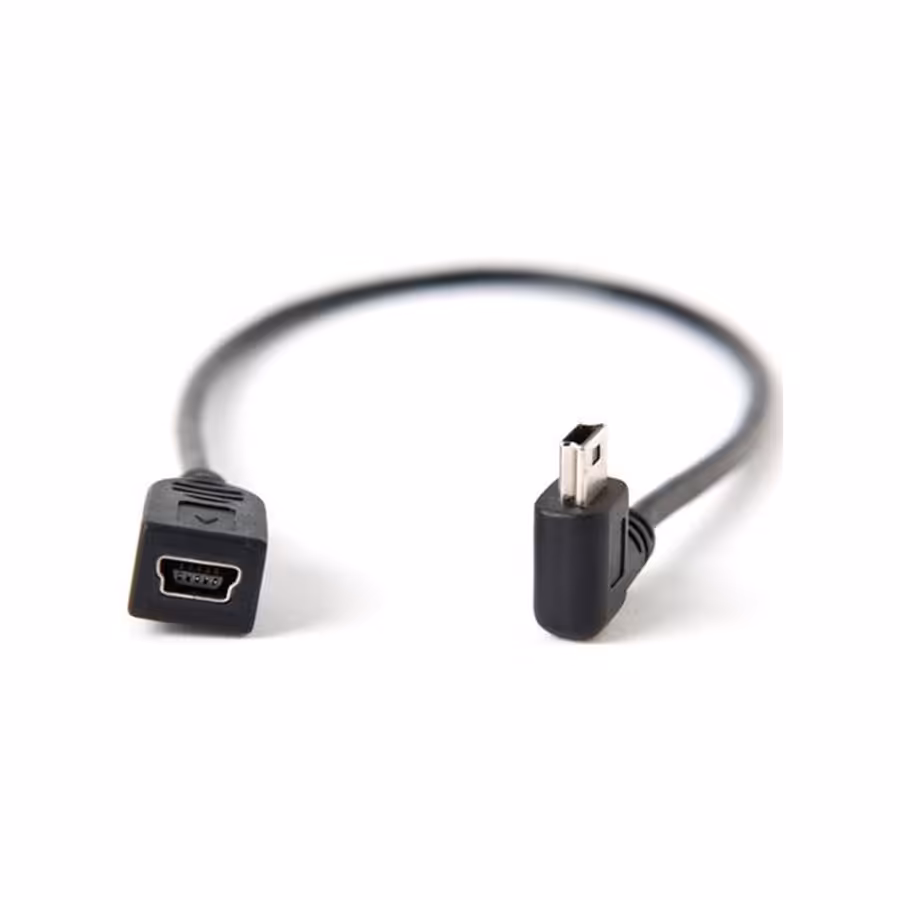 کابل تترتولز Tether Tools 12″ (30.48 cm) TetherPro Mini-B USB 2.0 Left Angle Cable CU5463LT