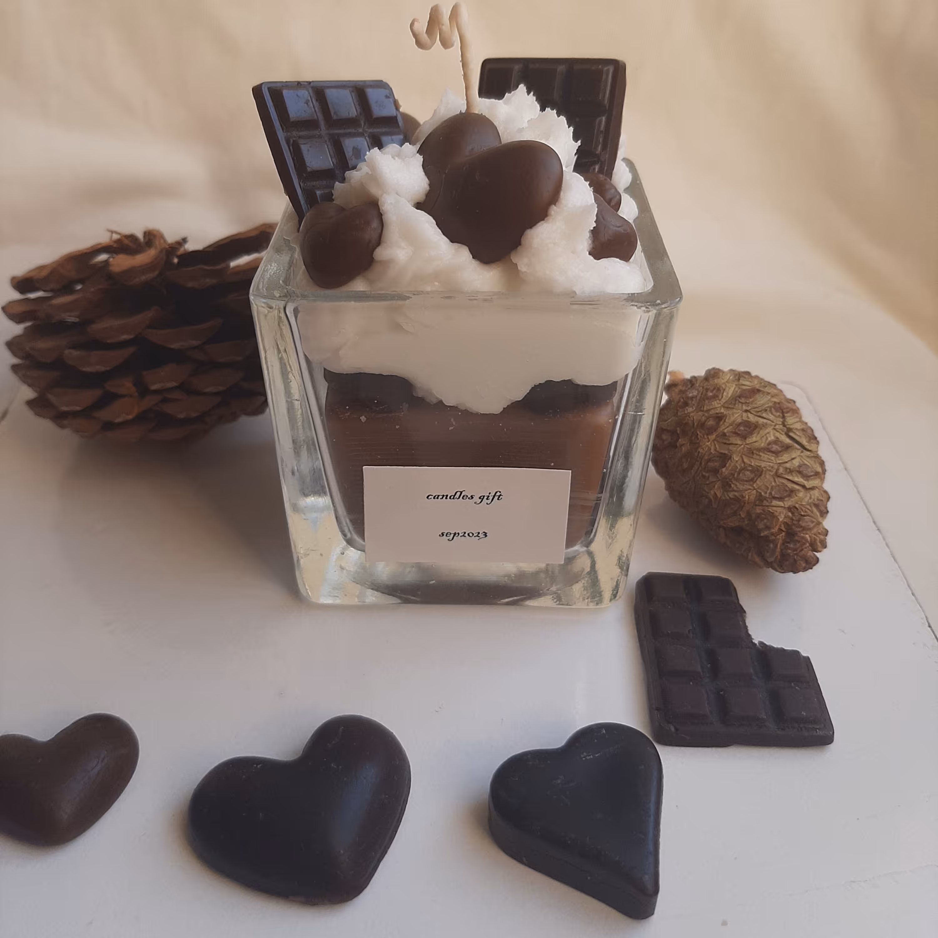 شمع شات شکلاتی