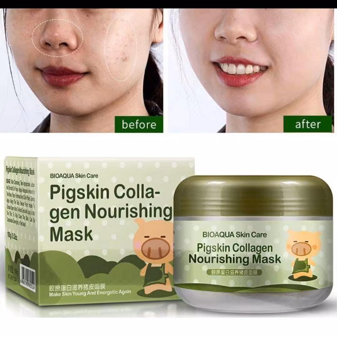 ماسک کلاژن بیو اکوا  جهت جلوگیری از چین وچروک پوست 